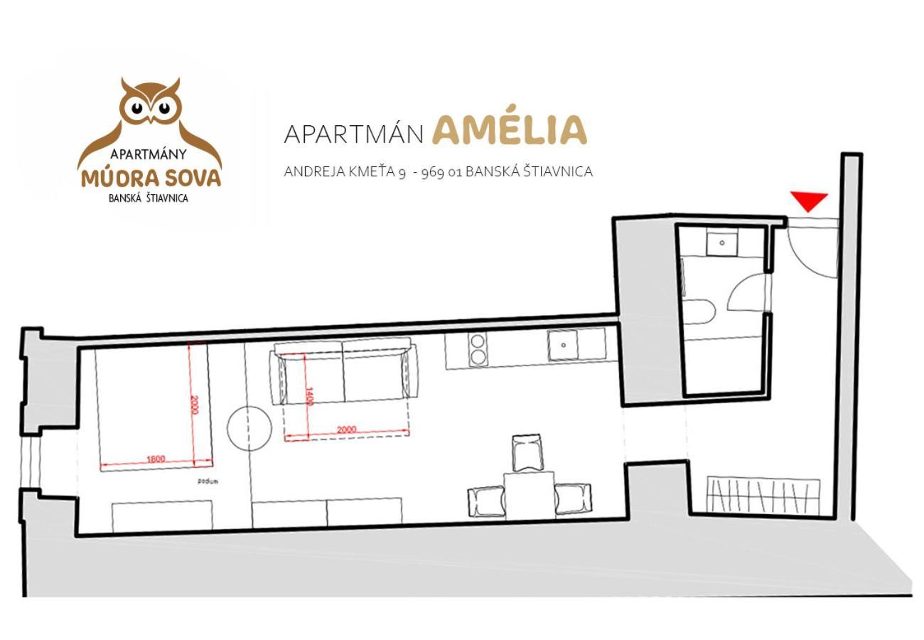 Apartmany Mudra Sova Banská Štiavnica Zewnętrze zdjęcie