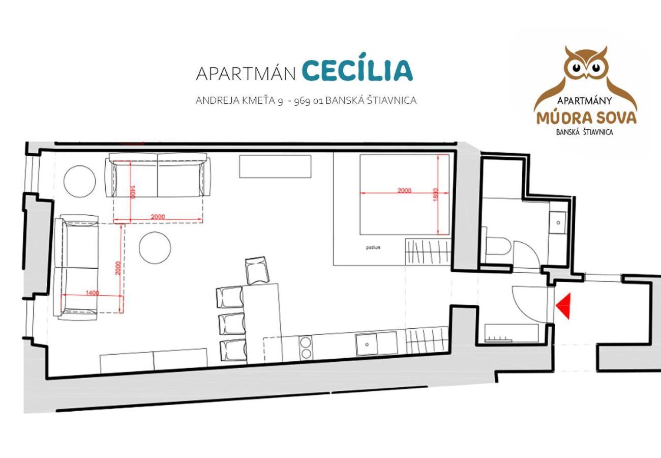 Apartmany Mudra Sova Banská Štiavnica Zewnętrze zdjęcie